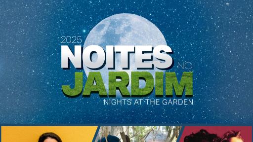 Cartaz Noites no Jardim
