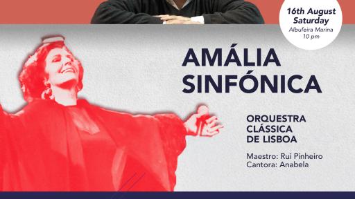 Cartaz - As outras noites de Albufeira | Amália Sinfónica