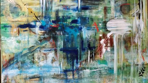 Imagem da Exposição Labirinto de Cores