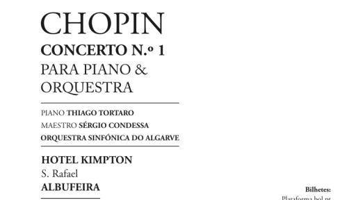 Cartaz - CHOPIN: Concerto n.º 1 para Piano & Orquestra