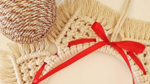 Workshop Coroa de Natal em Macramé