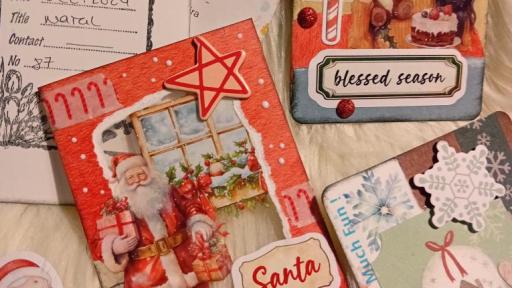 Workshop de ATC’s alusivos ao Natal