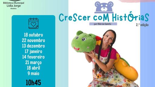 Crescer com Histórias – com Márcia Gamito