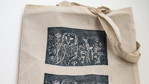 Workshop de Gravura – Impressão em Tote Bag
