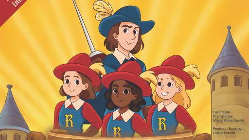 Cartaz - Teatro Musical - D’ Artagnan e as Três Mosqueteiras