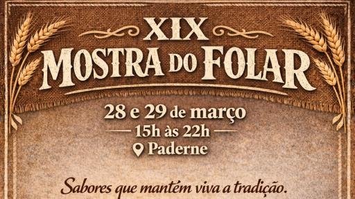 Cartaz - XIX Mostra do Folar