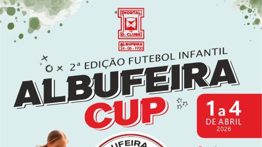 Cartaz - 2ª Edição Futebol Infantil Albufeira Cup