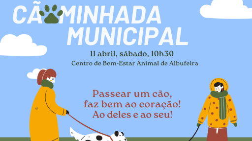Cãominhada Municipal - 11 de abril de 2026