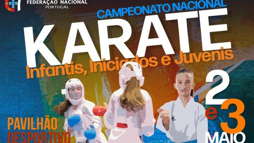 Cartaz - Campeonato Nacional de Karate