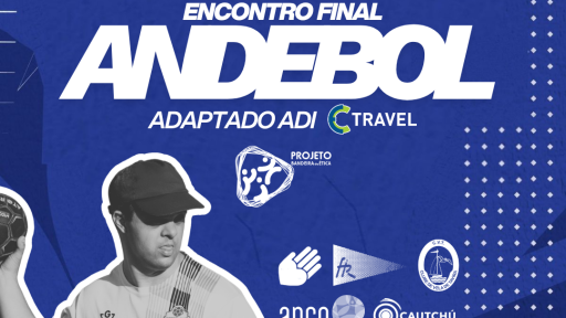 Cartaz - Encontro Final de Andebol Adaptado