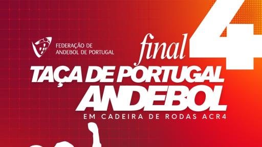 Cartaz - Final 4 Taça de Portugal de Andebol em Cadeira de Rodas