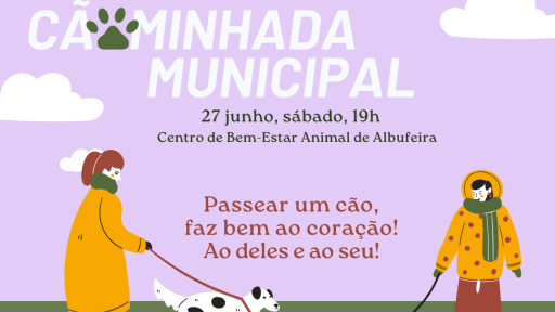 Cãominhada Municipal - 27 de junho de 2026