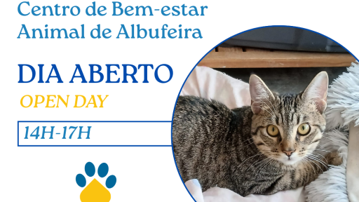 Cartaz | Dia Aberto - Centro de Bem-Estar Animal de Albufeira