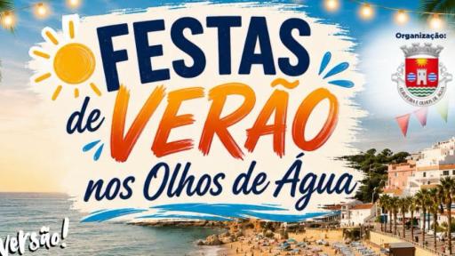 Cartaz - Festas de Verão nos Olhos de Água
