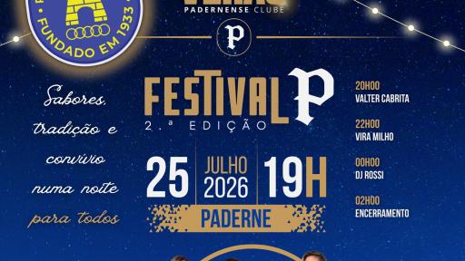 Cartaz - Festival P 2026