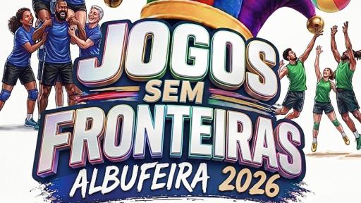 Cartaz - Jogos sem Fronteiras Albufeira 2026
