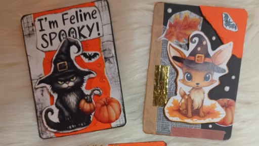 Workshop de ATC’s alusivos ao Halloween