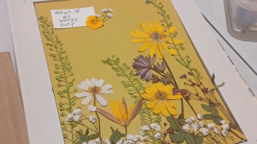 Workshop de Criação de Quadro com Flores Prensadas