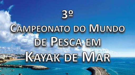Cartaz 3.º Campeonato do Mundo de Pesca em Kayak