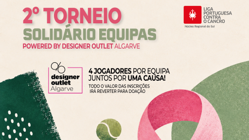 Cartaz - 2º Torneio Solidário por Equipas de Padel