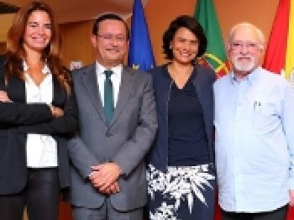 Teresa Morais no Relançamento da Campanha Contra a Violência Doméstica