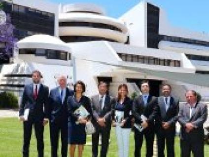 CARLOS SILVA E SOUSA RECEBEU DELEGAÇÃO DO GRUPO PARLAMENTAR DO PSD