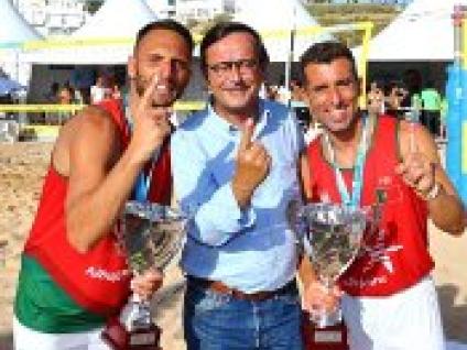 PORTUGAL SAGROU-SE CAMPEÃO EUROPEU DE FUTEVÓLEI NA PRAIA DOS PESCADORES