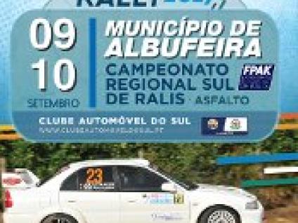 RALLY MUNICÍPIO DE ALBUFEIRA DISPUTA-SE A 9 E 10 DE SETEMBRO