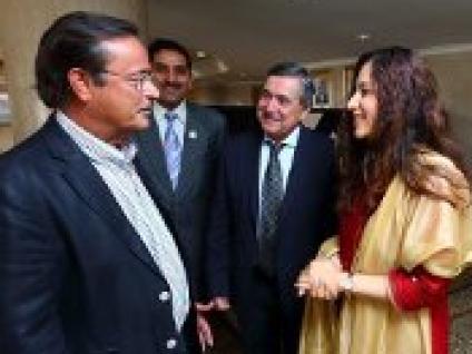 CARLOS SILVA E SOUSA RECEBEU A EMBAIXADORA DA ÍNDIA
