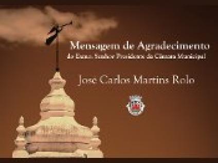 MENSAGEM DE AGRADECIMENTO DO PRESIDENTE DA CÂMARA MUNICIPAL DE ALBUFEIRA