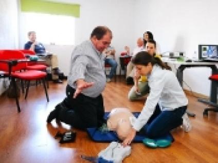 EXECUTIVO RECEBE FORMAÇÂO EM SUPORTE BÁSICO DE VIDA