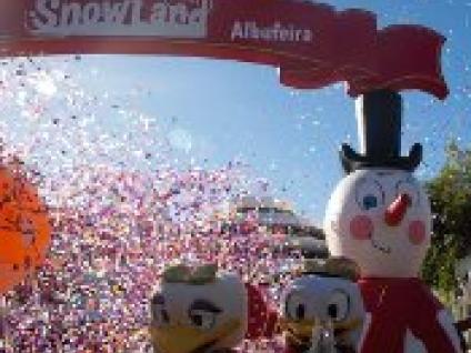 SNOWLAND ATRAI MUITAS CRIANÇAS DURANTE AS FÉRIAS DE NATAL