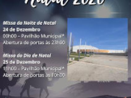 MUNICÍPIO CEDE PAVILHÃO DESPORTIVO E APOIA NA LOGÍSTICA PARA VIABILIZAR MISSAS DO GALO E DE NATAL