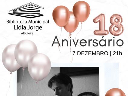 18º aniversário Biblioteca Municipal Lídia Jorge