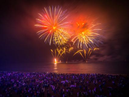 Fogo de Artifício na Praia dos Pescadores
