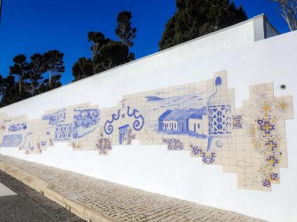 Painel de azulejos "AL-Buhera"
