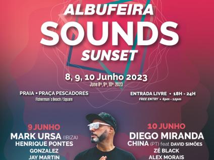 Cartaz - Albufeira Sounds Sunset