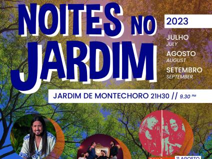 Cartaz - Noites no Jardim 2023