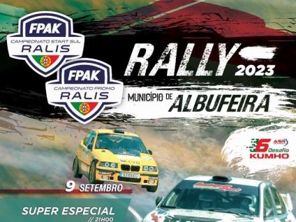 Cartaz Rally Município de Albufeira