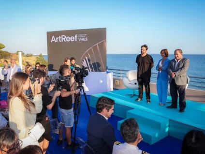 Apresentação EDP ART REEF com José Carlos Rolo, Vhils e Catarina Barradas