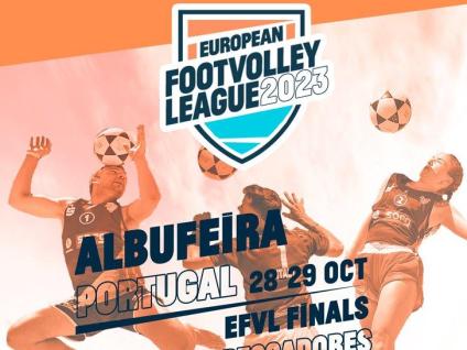 Cartaz Final do Campeonato Europeu de Futevólei