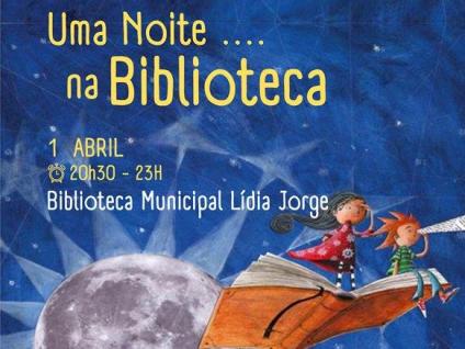 Cartaz - Uma Noite... na Biblioteca