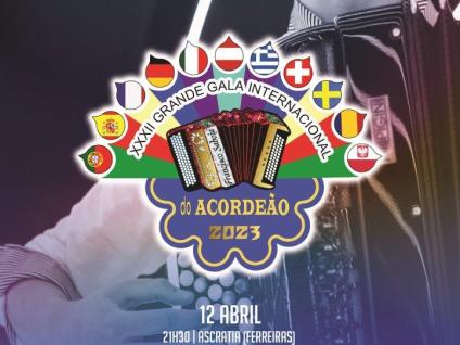Cartaz - XXXII Grande Gala Internacional do Acordeão