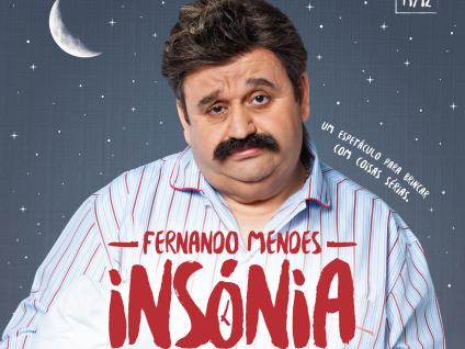 Cartaz Insónia com Fernando Mendes