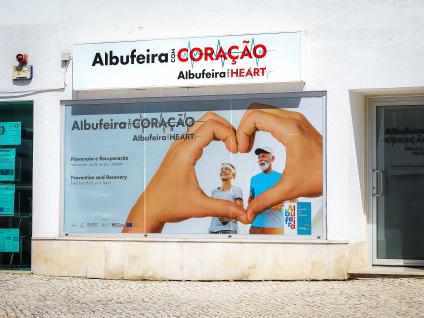 Montra Albufeira com Coração
