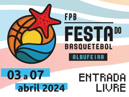Cartaz festa basquetebol 2024