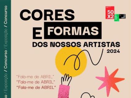 Cartaz Cores e Formas 2024