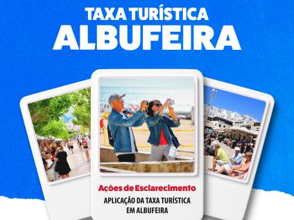 Cartaz com as datas das sessões de esclarecimento sobre a Taxa Turística