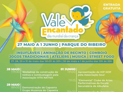 Cartaz do Vale Encantado, Dia Mundial da criança