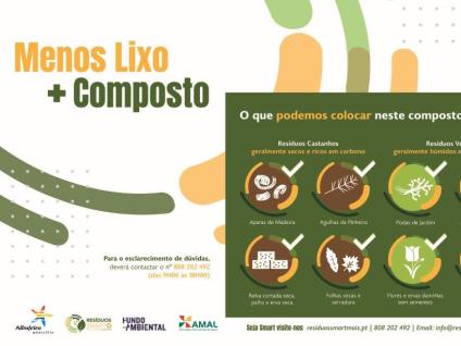 Campanha Menos lixo + composto